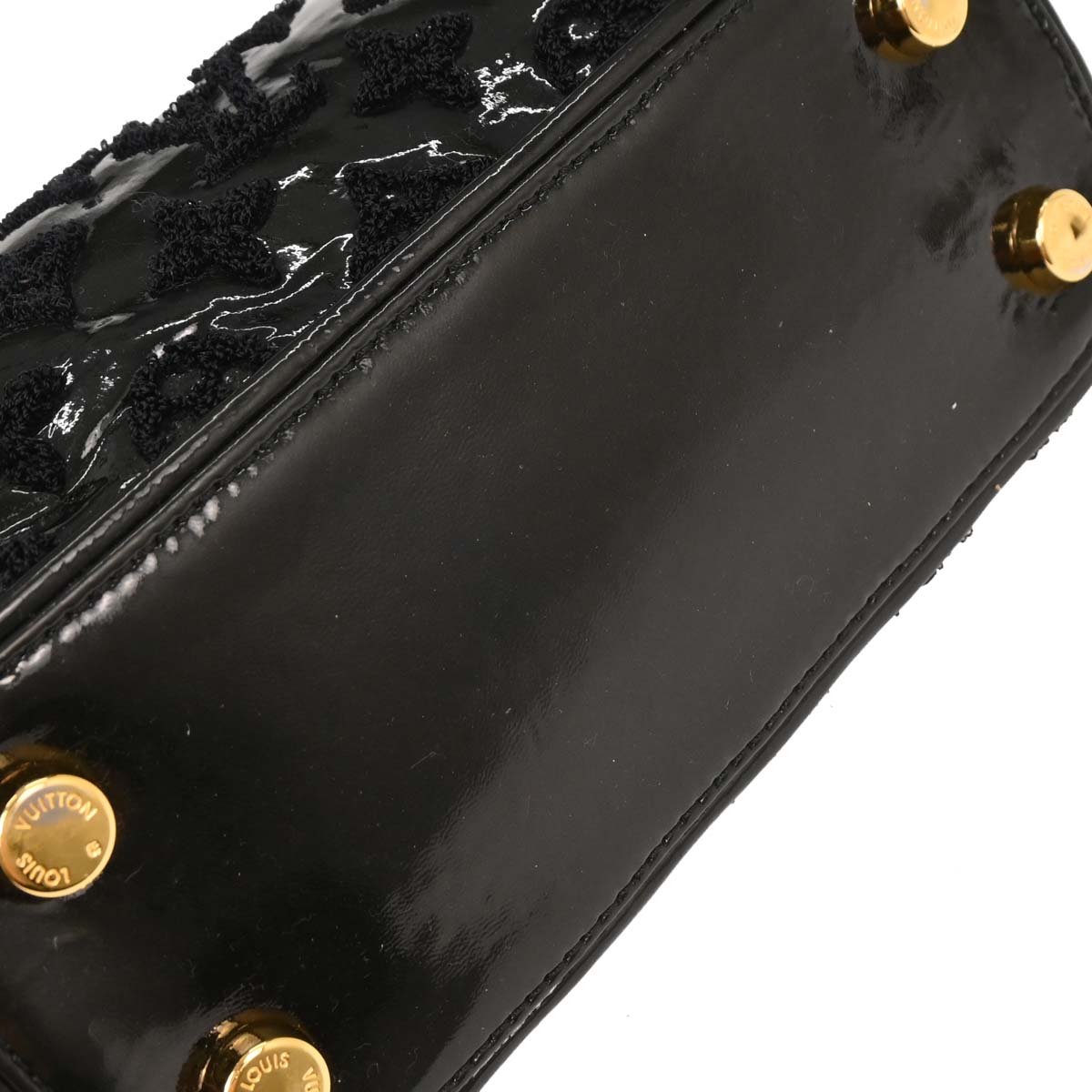 Louis Vuitton Black Monogram Fascination Lockit BB Handbag M40604