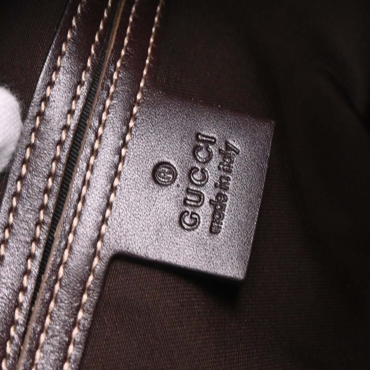 Gucci Beige PVC GG Shoulder Bag