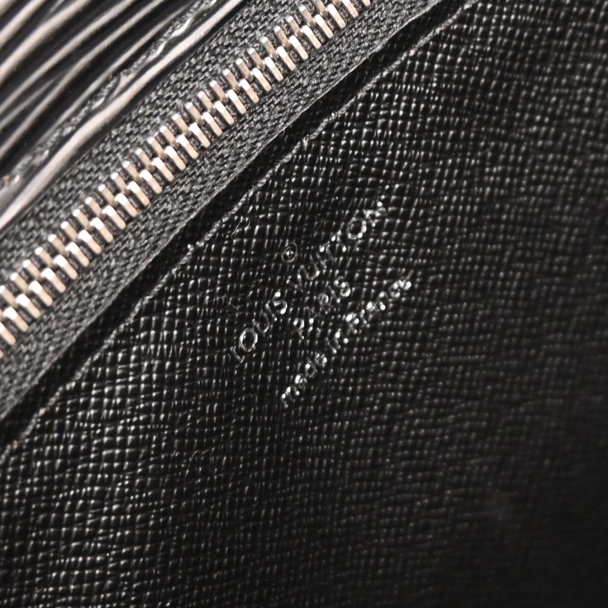 Louis Vuitton Black Epi Pochette Sellier Dragonne Clutch M52762