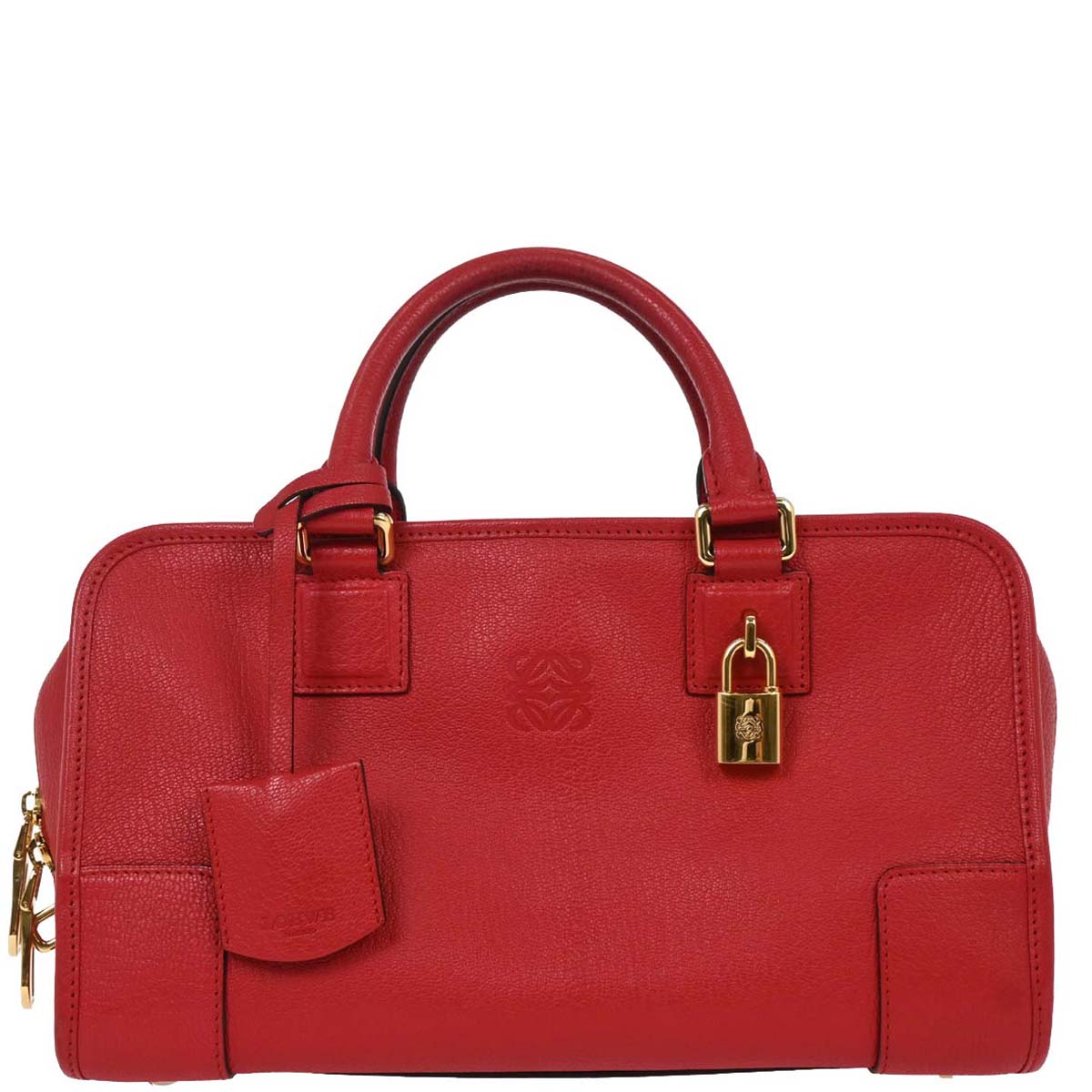 Loewe Red Amazona 28 Handbag