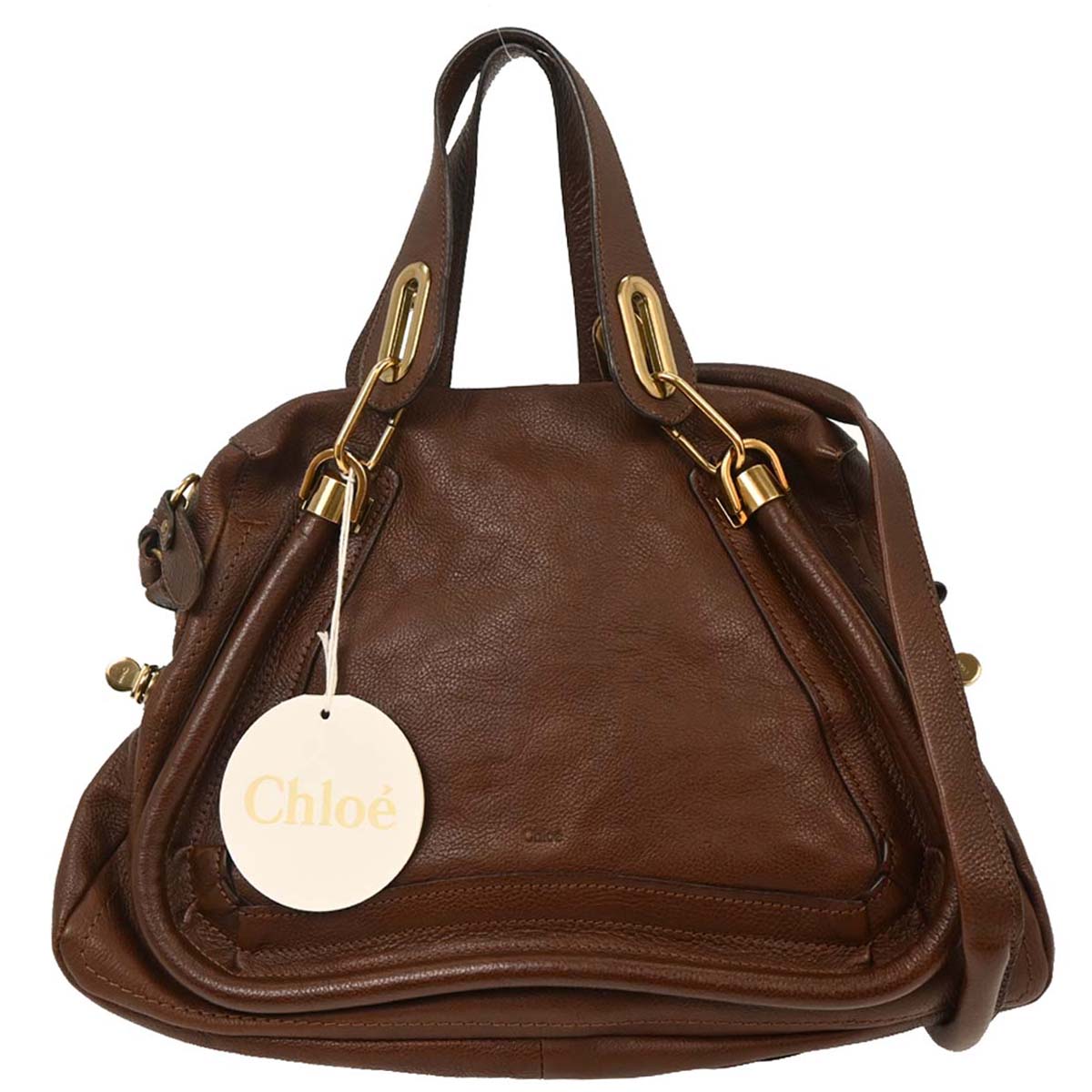 Chloe Brown Paraty 2way Shoulder Handbag