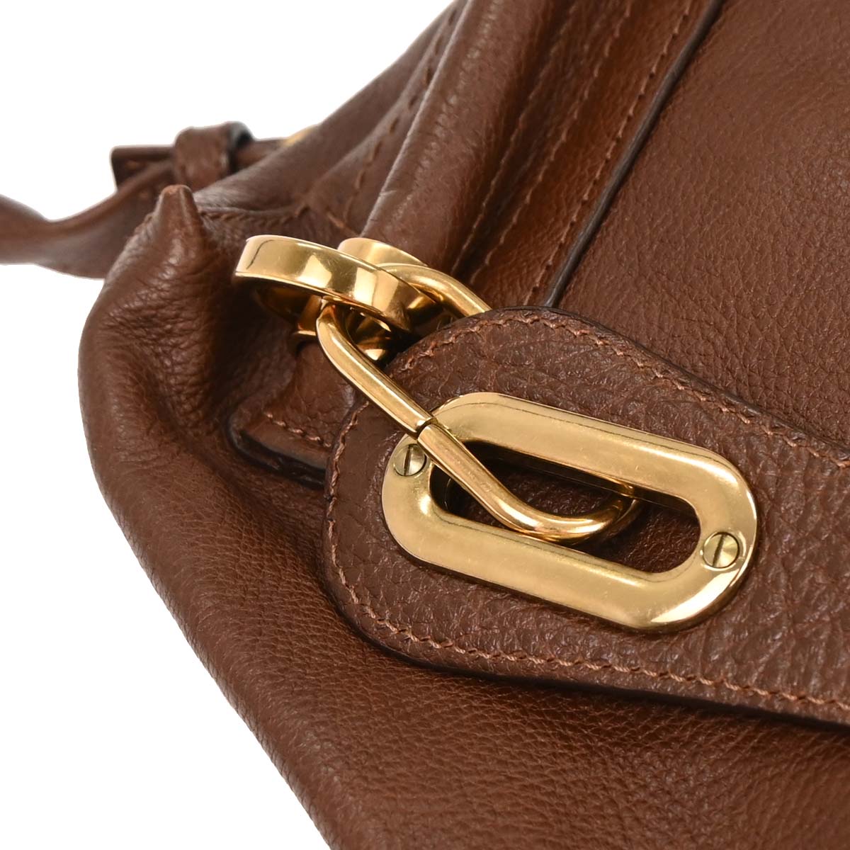 Chloe Brown Paraty 2way Shoulder Handbag
