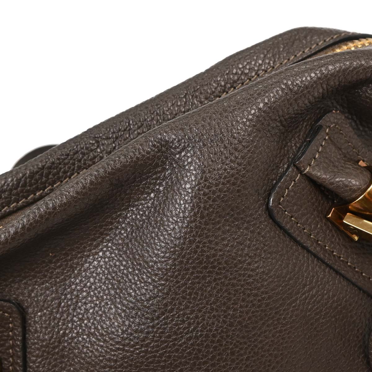 Chloe Dark Brown Paraty 2way Shoulder Handbag