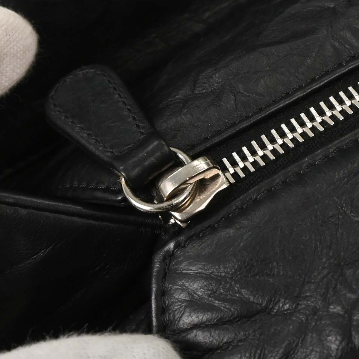 Chanel 2011 Black Calfskin Ultra Stitch Tote Bag