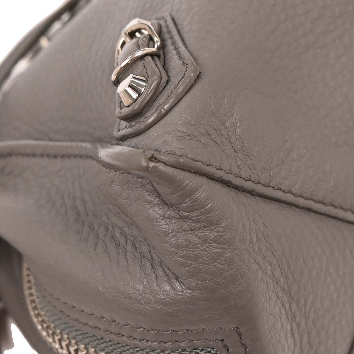 Balenciaga Gray Papier Handbag