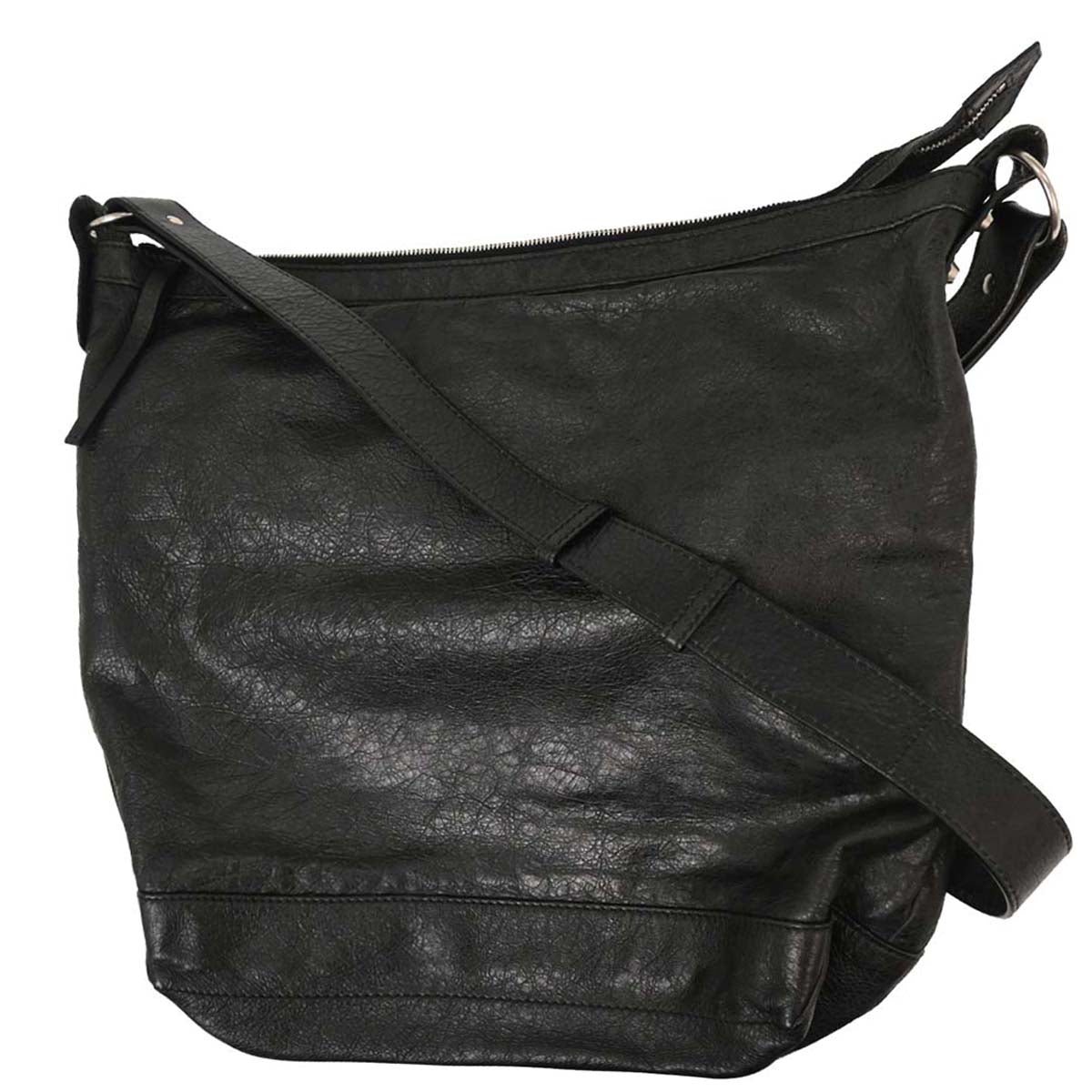 Balenciaga Black The Day Shoulder Bag