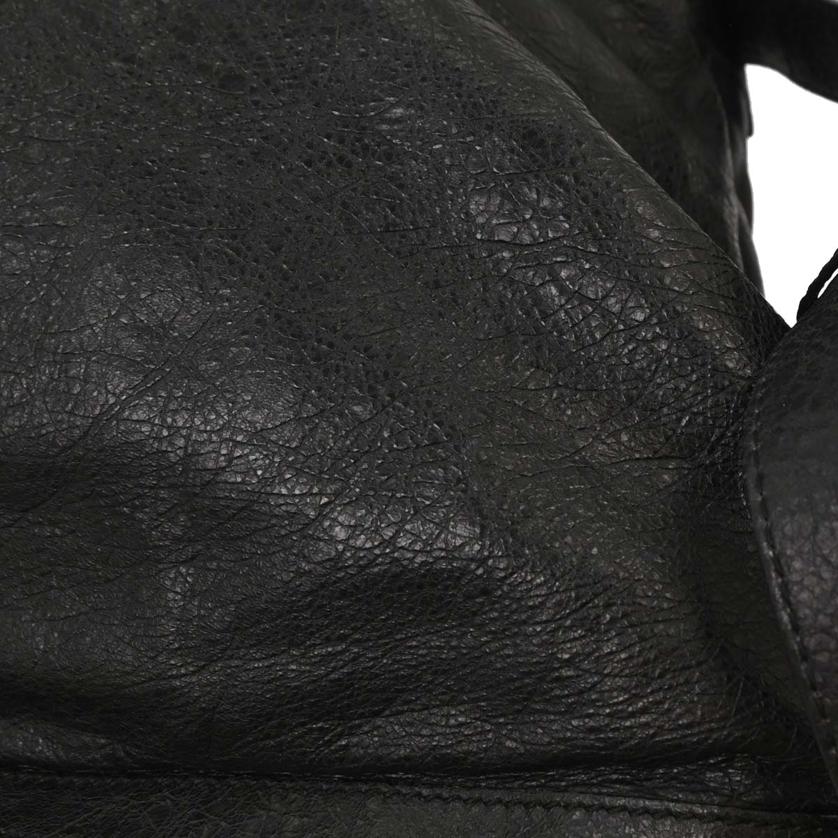 Balenciaga Black The Day Shoulder Bag