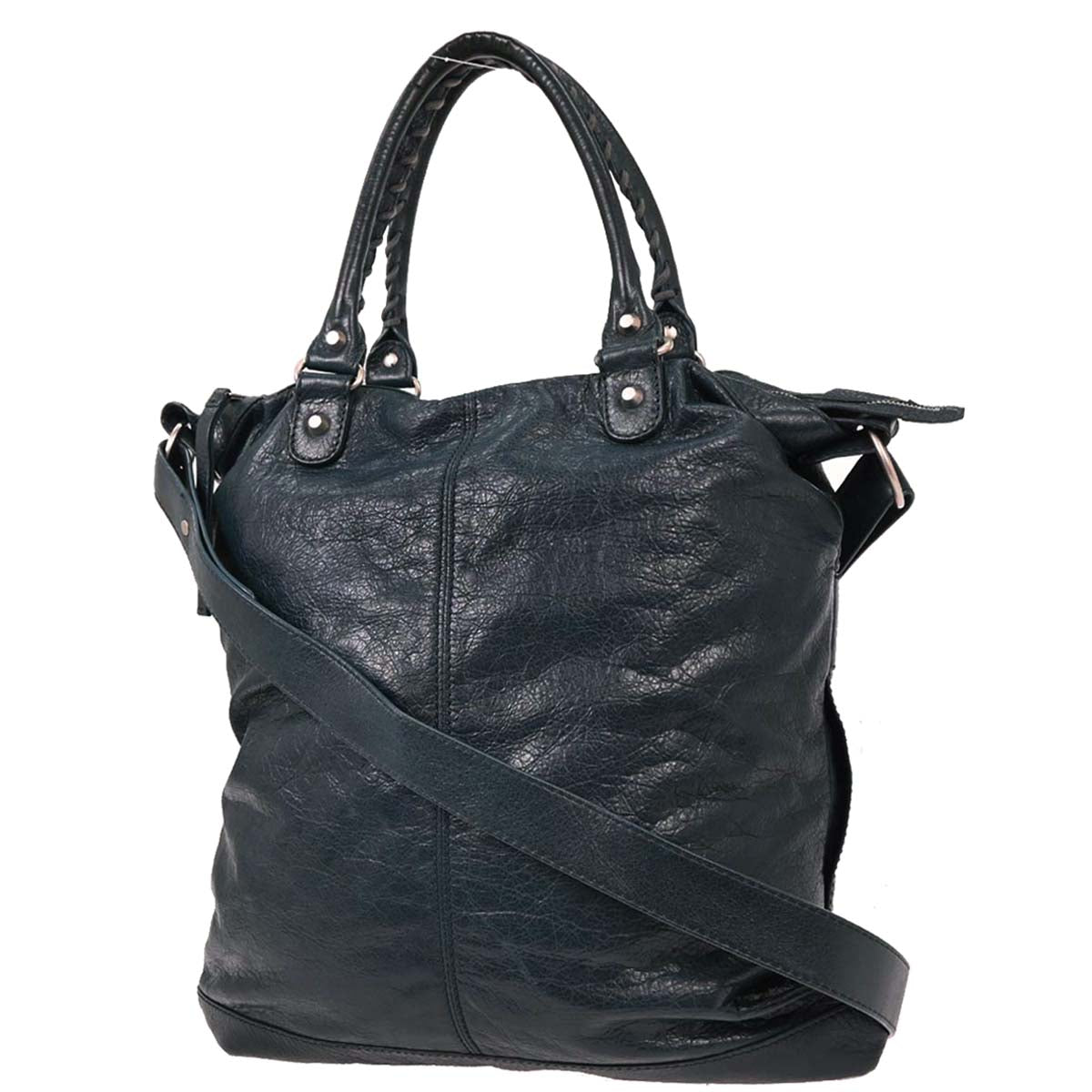 Balenciaga Dark Green Classic Square Handbag