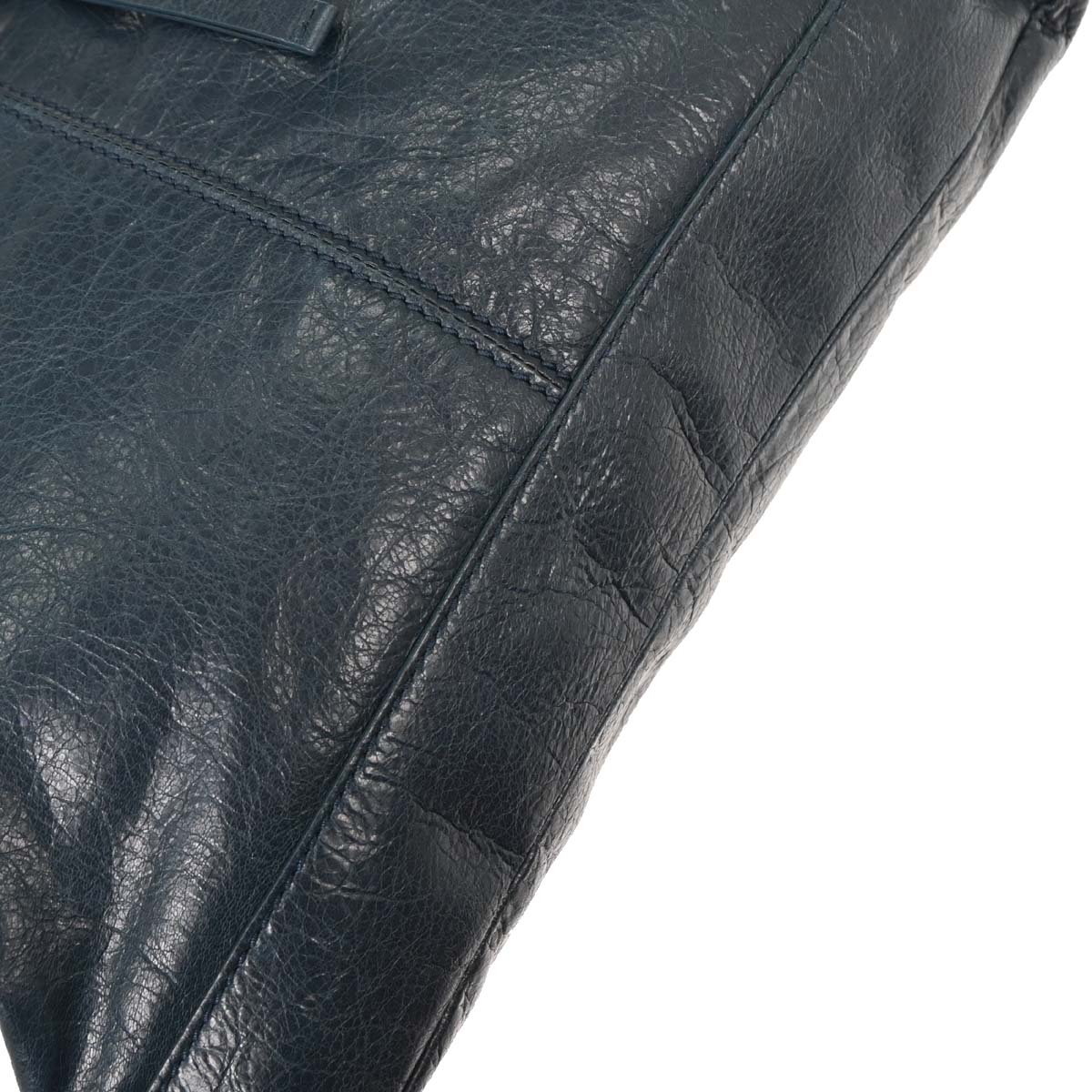 Balenciaga Dark Green Classic Square Handbag