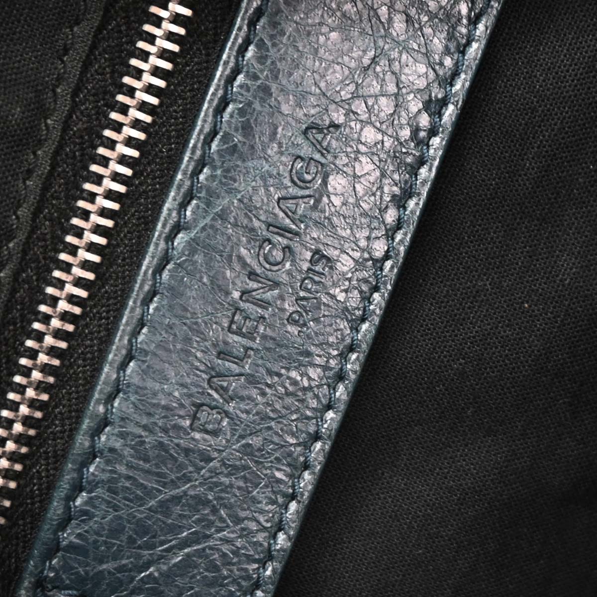 Balenciaga Dark Green Classic Square Handbag