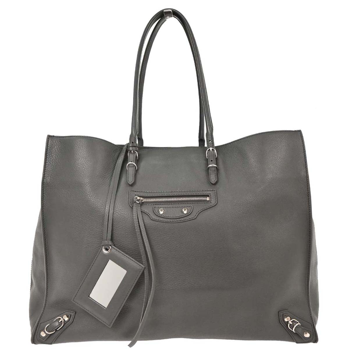 Balenciaga Gray Papier A4 Tote Bag