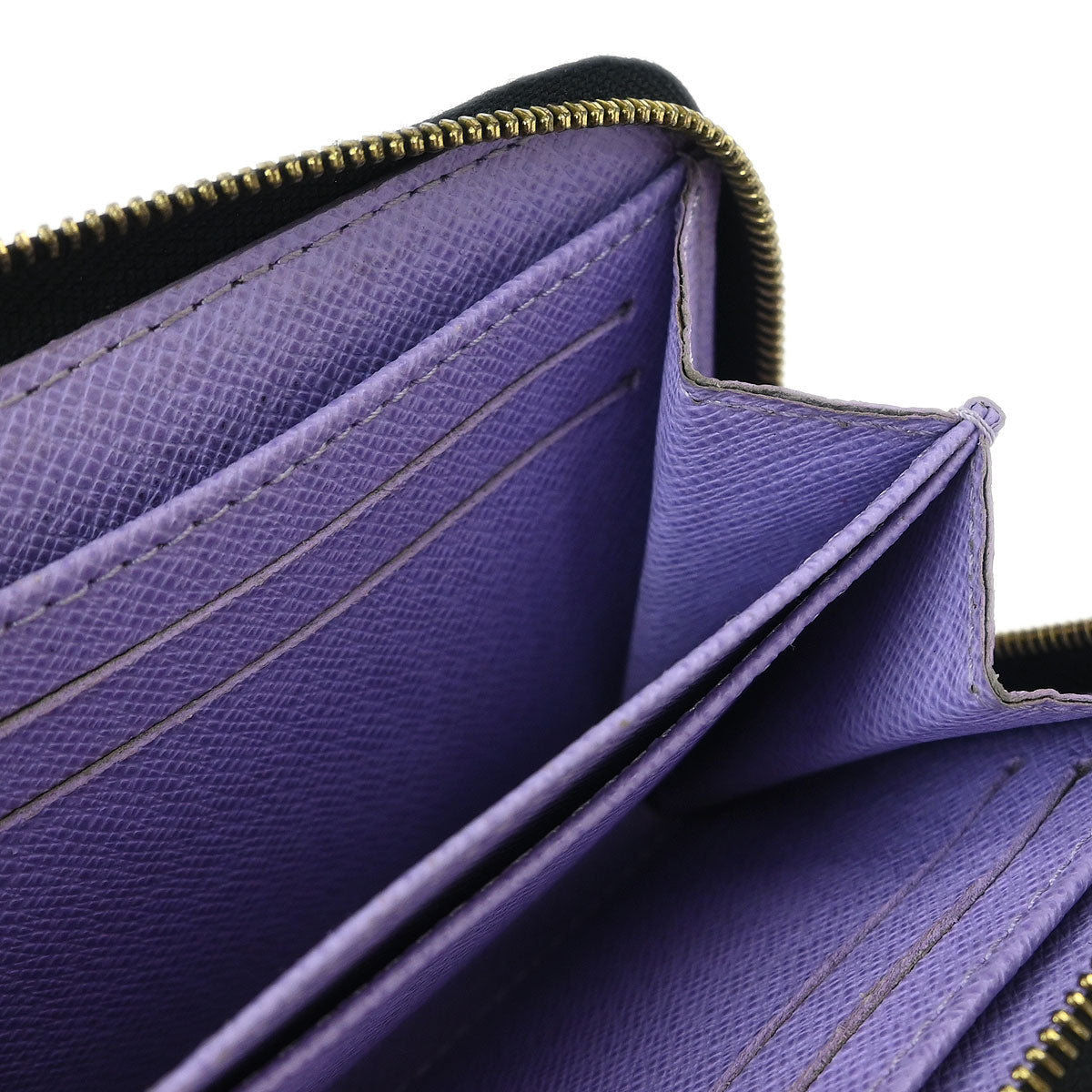 Louis Vuitton Black Multicolor Zippy Coin Purse Wallet M60268