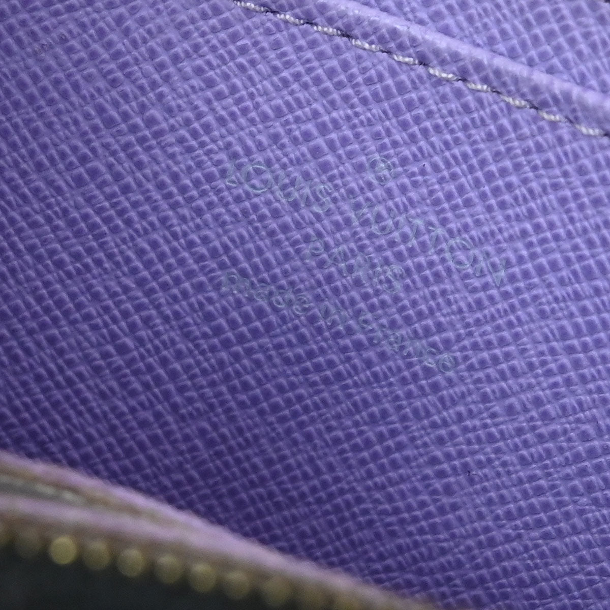 Louis Vuitton Black Multicolor Zippy Coin Purse Wallet M60268