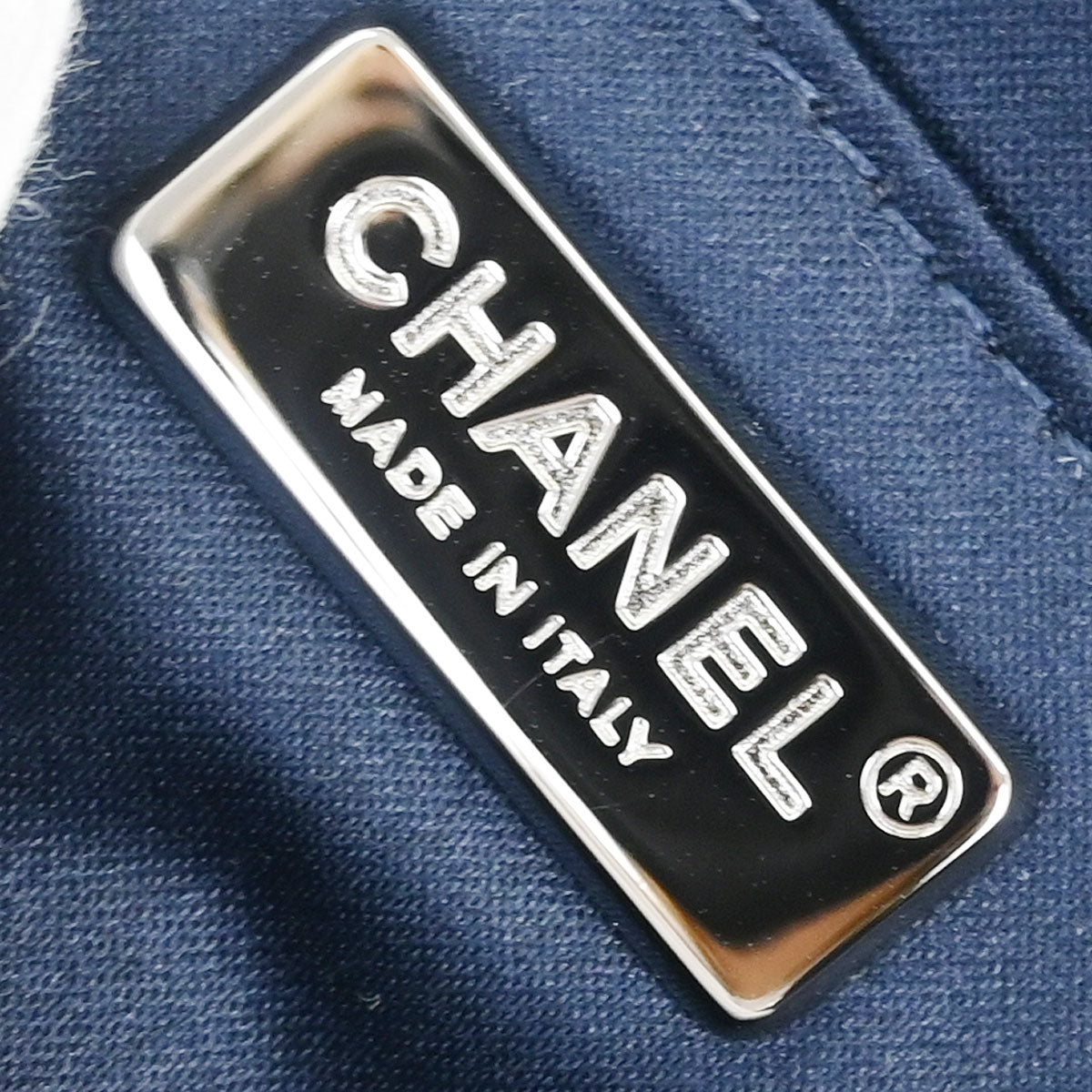 Chanel 2018-2019 Navy Sequins Shoulder Bag