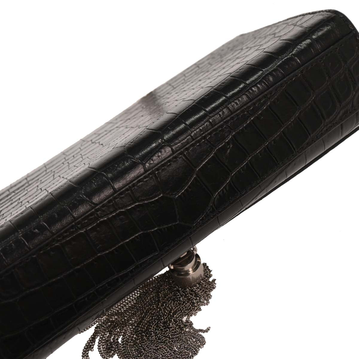 Saint Laurent * Black Leather Kate Shoulder Bag