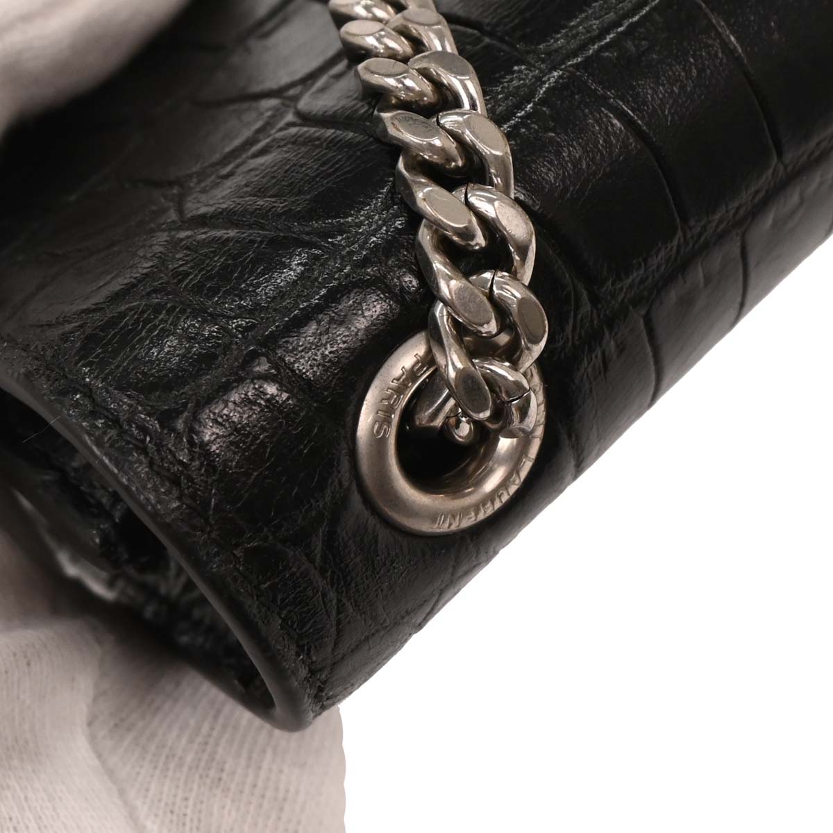 Saint Laurent * Black Leather Kate Shoulder Bag