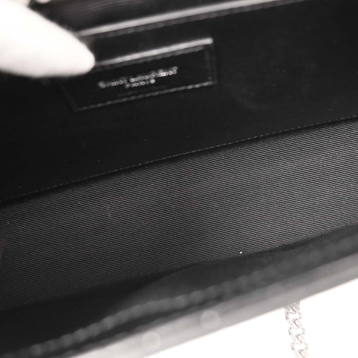 Saint Laurent * Black Leather Kate Shoulder Bag