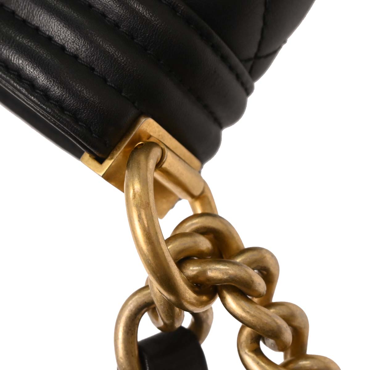 Boy Chanel 2017 Black Lambskin Medium Shoulder Bag