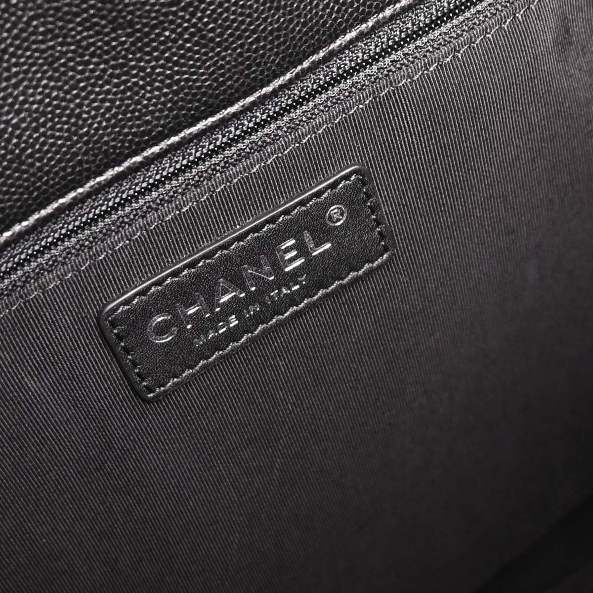 Chanel 2017 Black Caviar Urban Delight Tote Chain Handbag