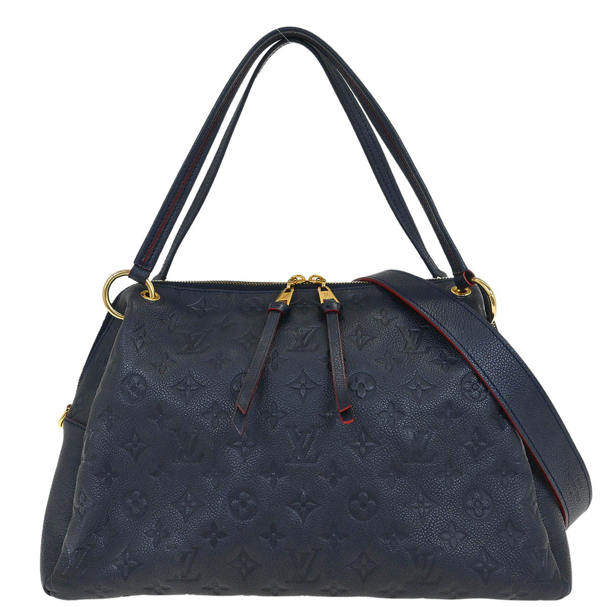Louis Vuitton Navy Monogram Empreinte Ponthieu PM M43721