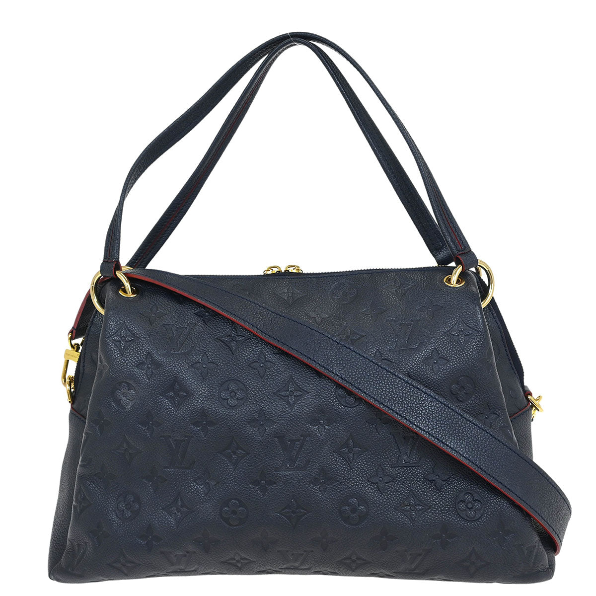 Louis Vuitton Navy Monogram Empreinte Ponthieu PM M43721