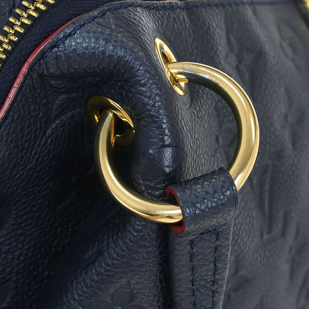 Louis Vuitton Navy Monogram Empreinte Ponthieu PM M43721