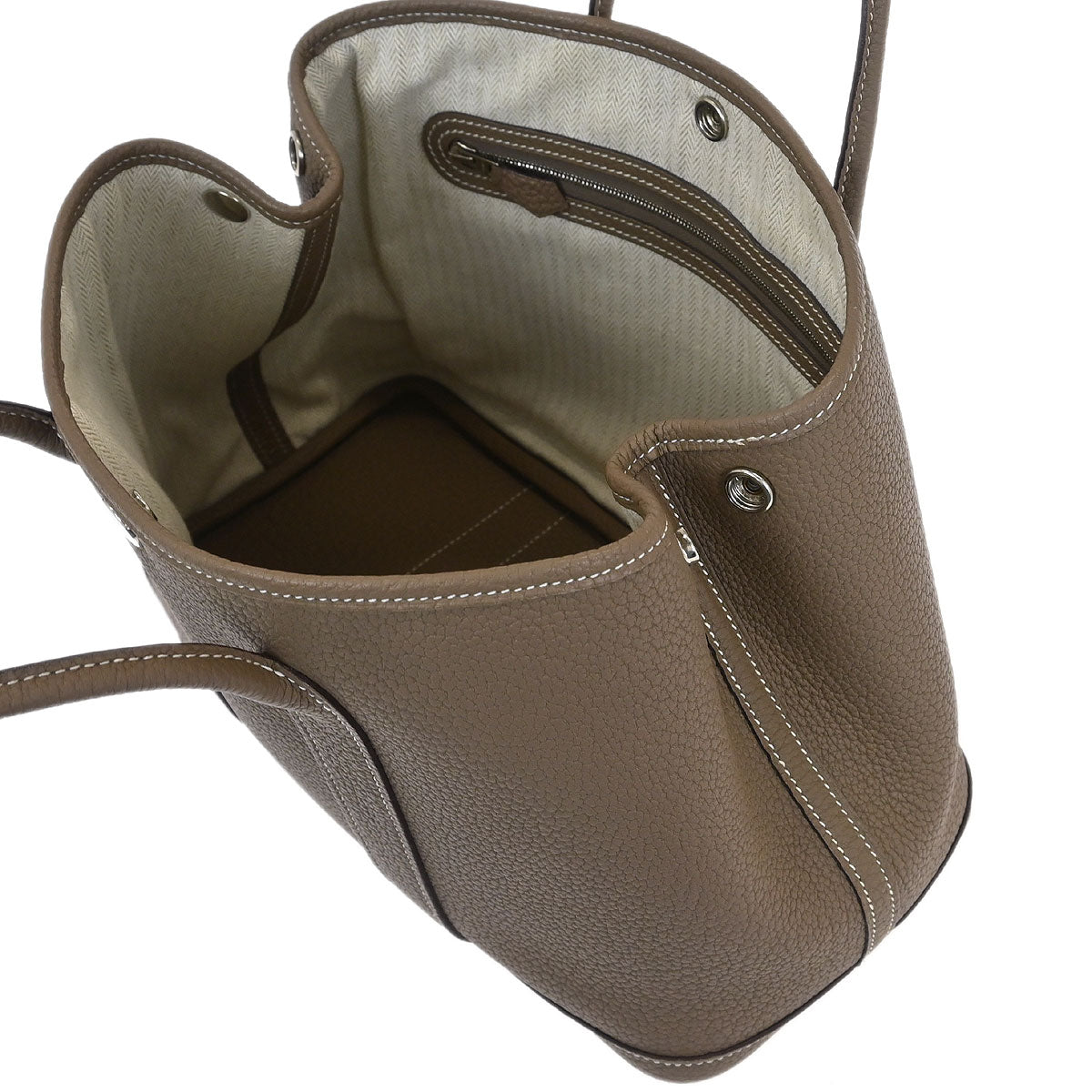 Hermes Etoupe Negonda Garden Party 30 TPM Tote Bag