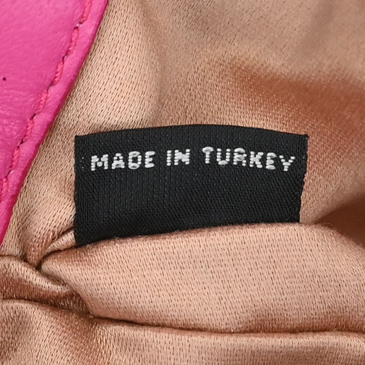 Miu Miu Pink Lambskin Nappa Crystal Handbag