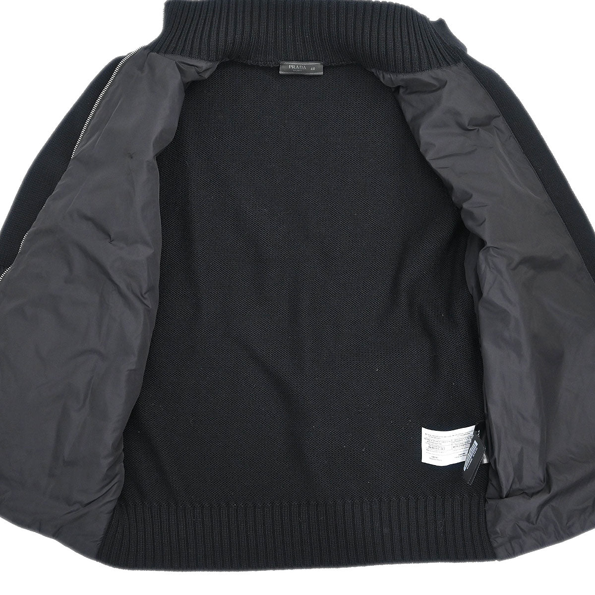 Prada 2018 Zip Up Jacket Black #48