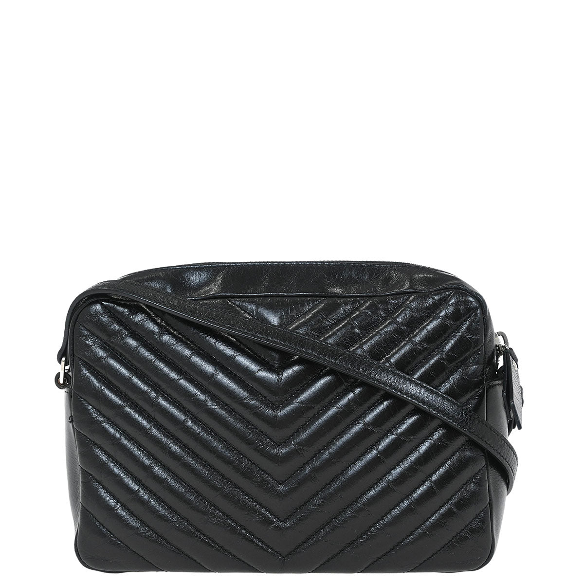 Saint Laurent Black Lou Camera Bag Shoulder Bag