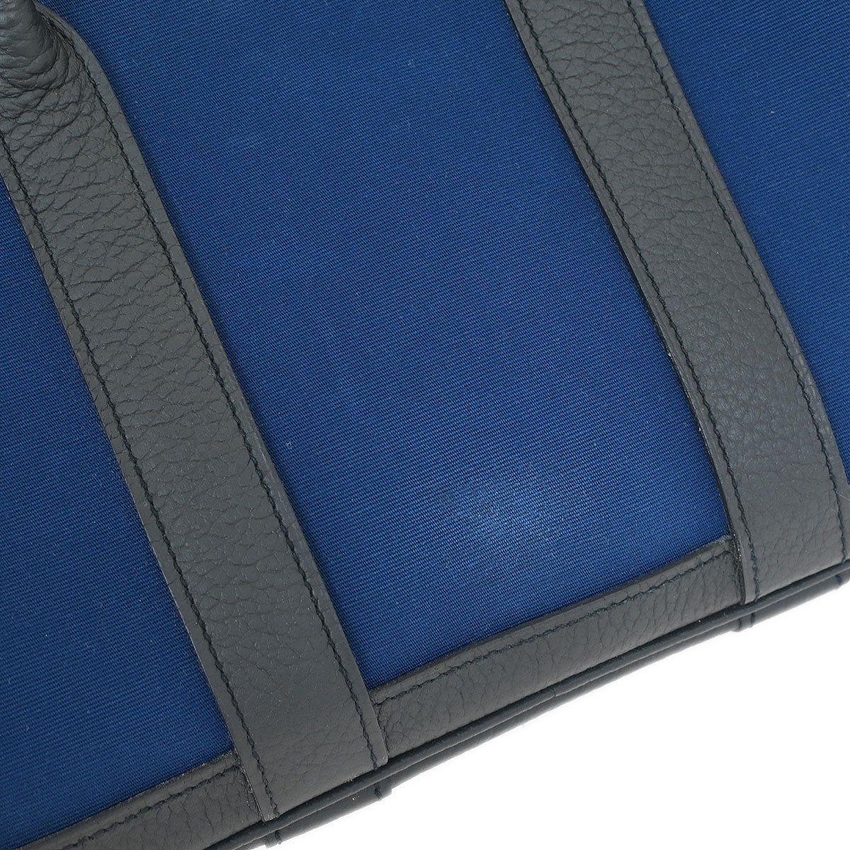 Hermes Navy Toile Officier Negonda Garden Party 30 TPM Tote Bag