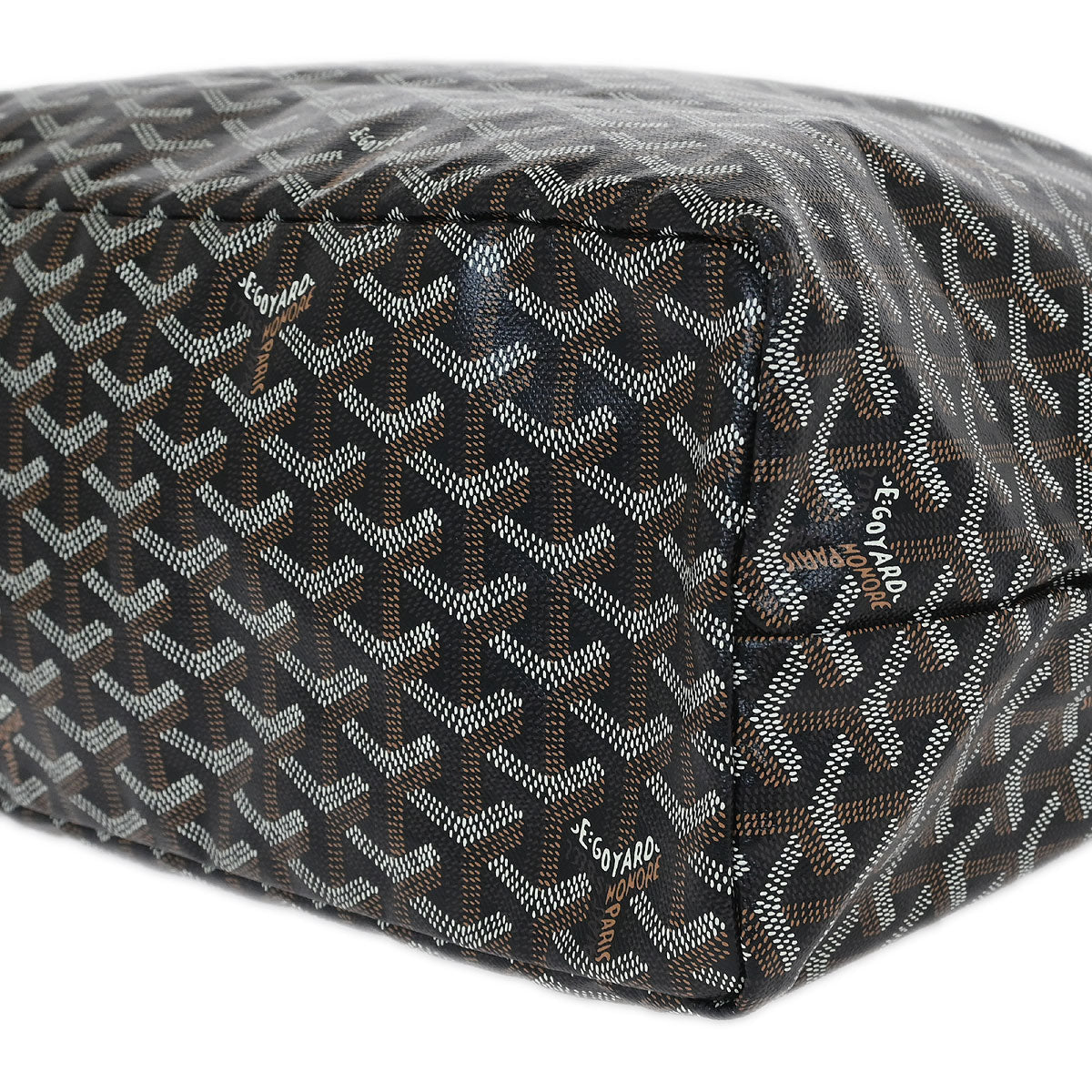 Goyard Black St.Louis PM Tote Bag