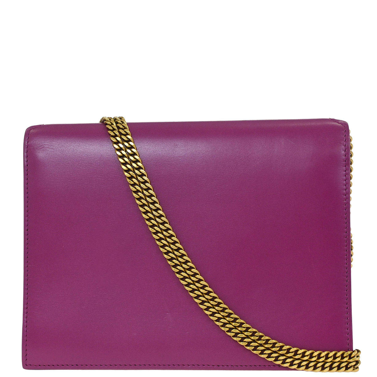 Saint Laurent Purple Cassandra Shoulder Bag