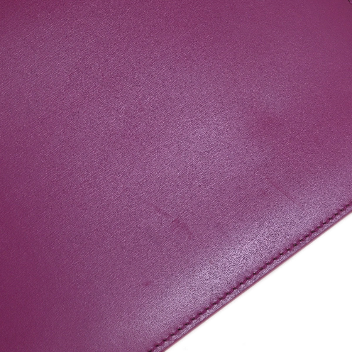 Saint Laurent Purple Cassandra Shoulder Bag