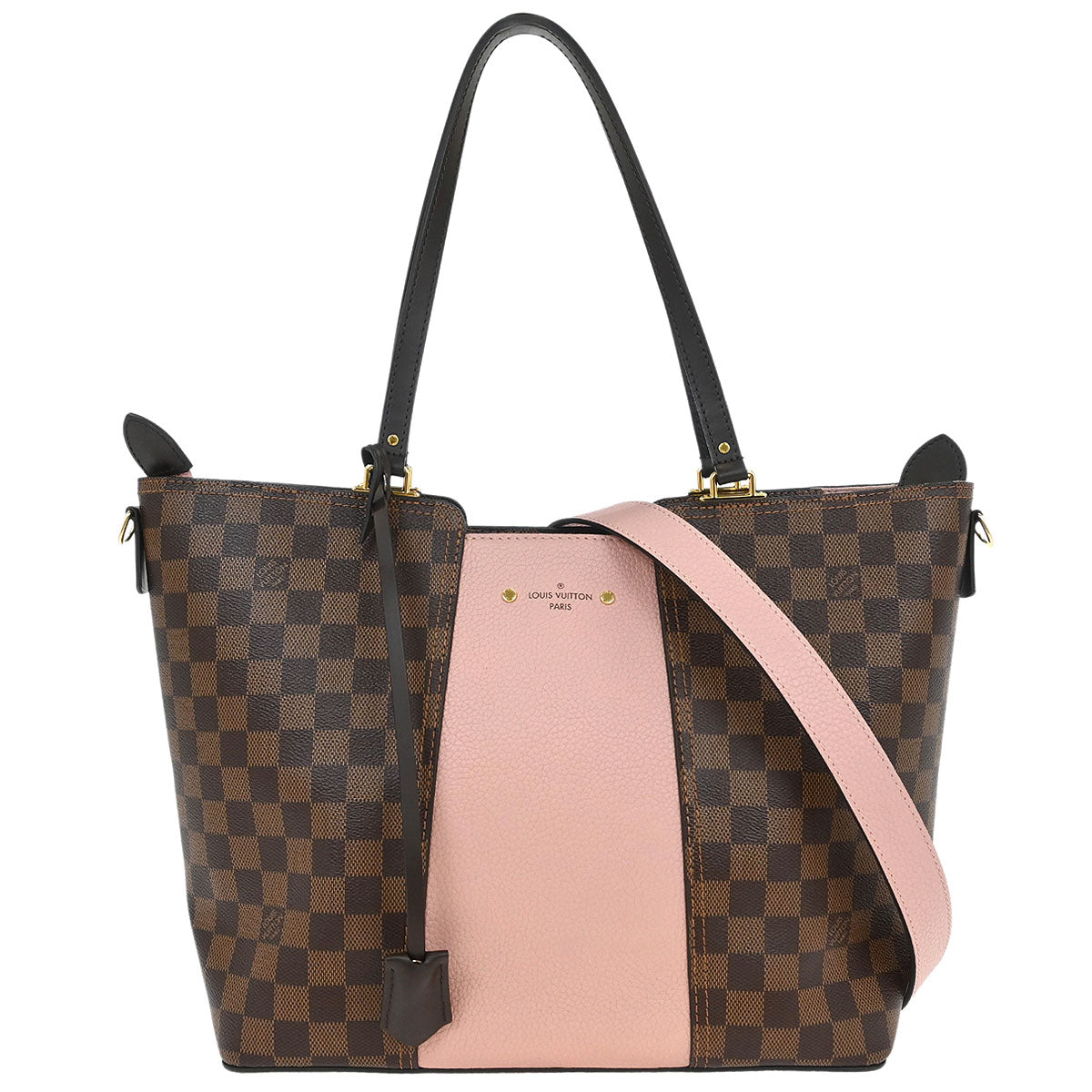 Louis Vuitton Pink Damier Jersey 2way Shoulder Handbag N44041