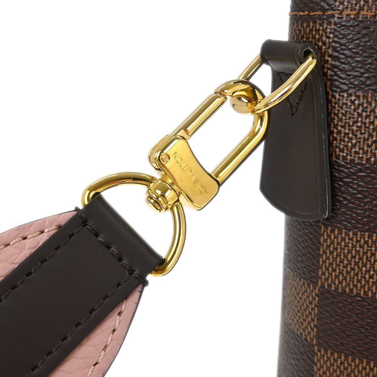 Louis Vuitton Pink Damier Jersey 2way Shoulder Handbag N44041