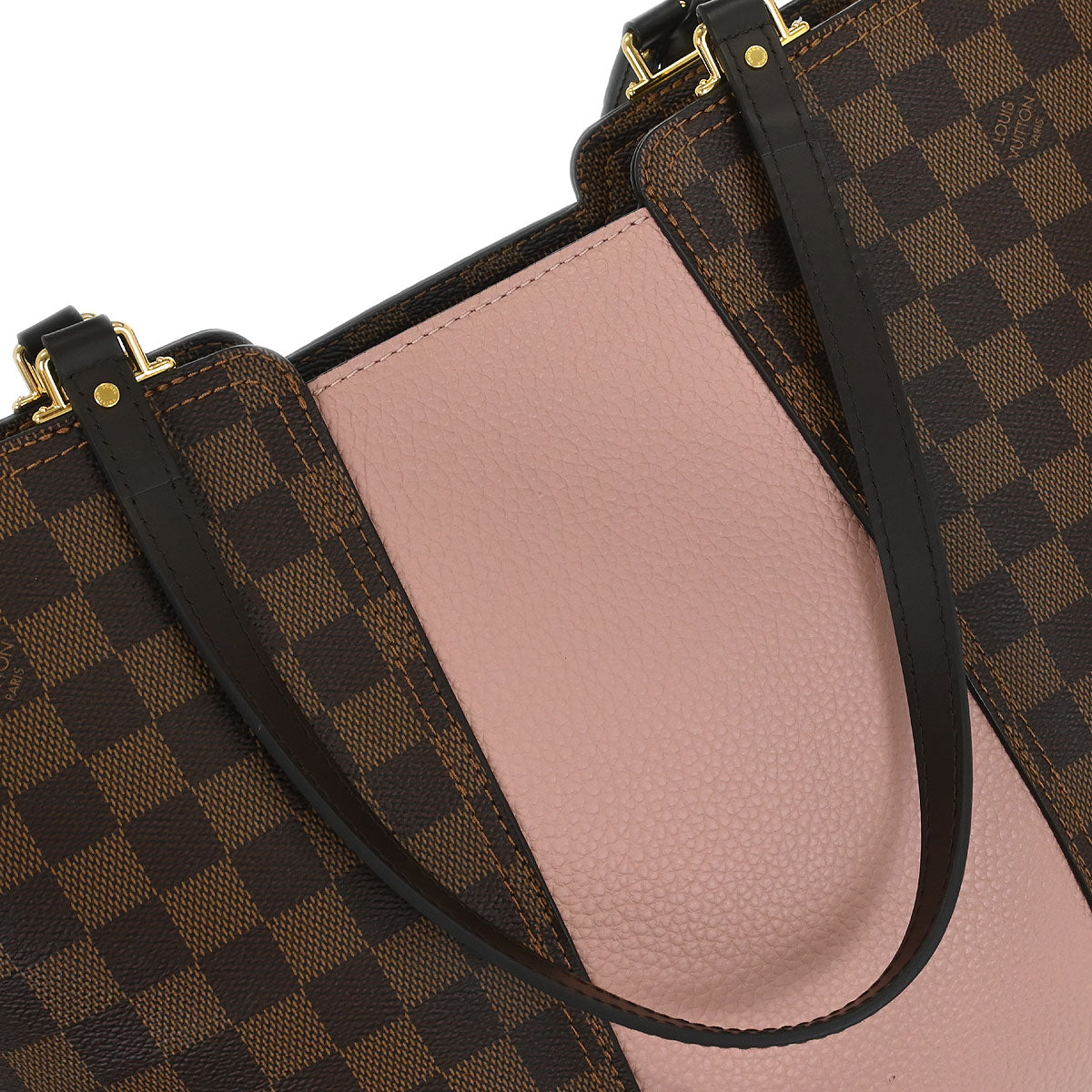 Louis Vuitton Pink Damier Jersey 2way Shoulder Handbag N44041