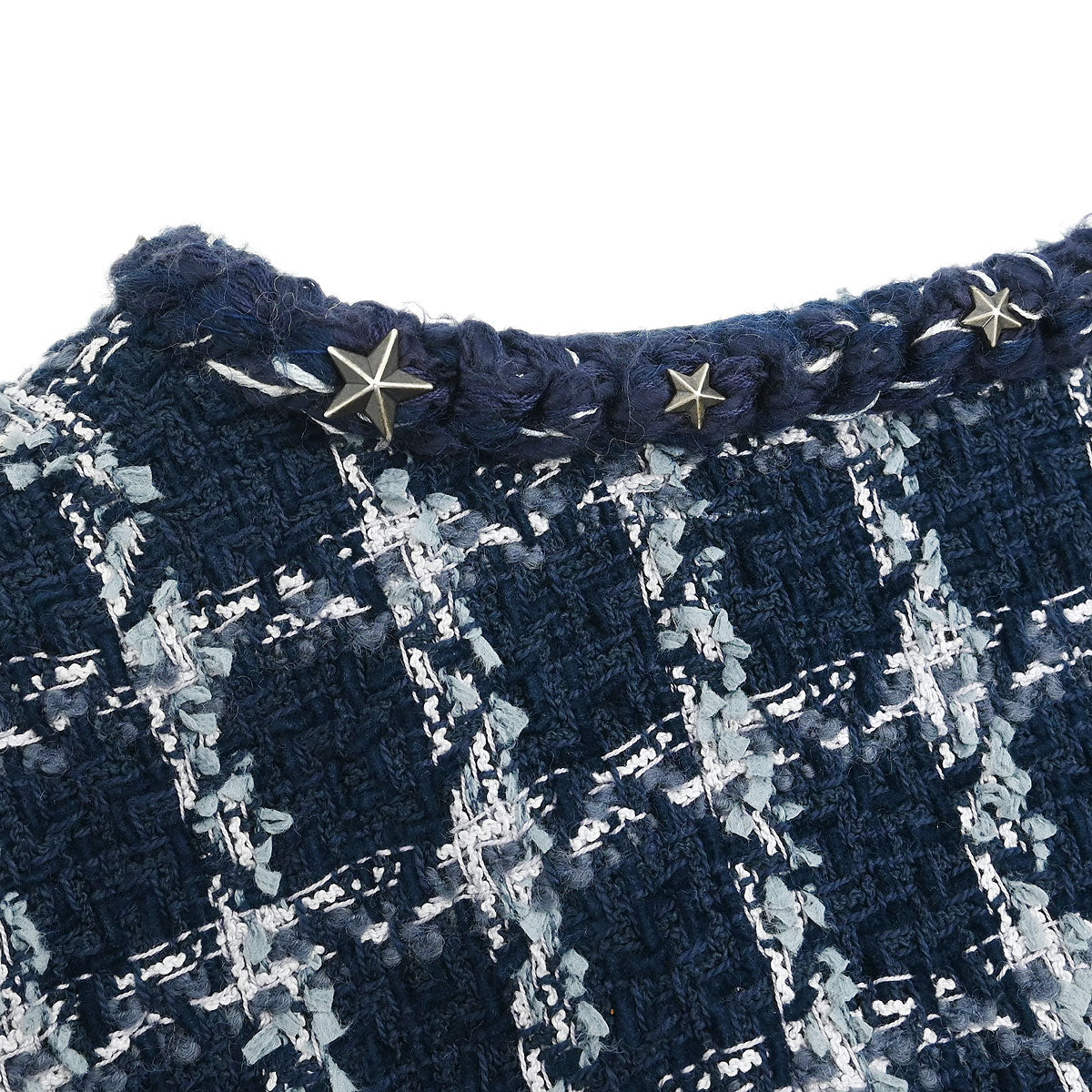 Chanel 2014-2015 Single Breasted Jacket Navy #40