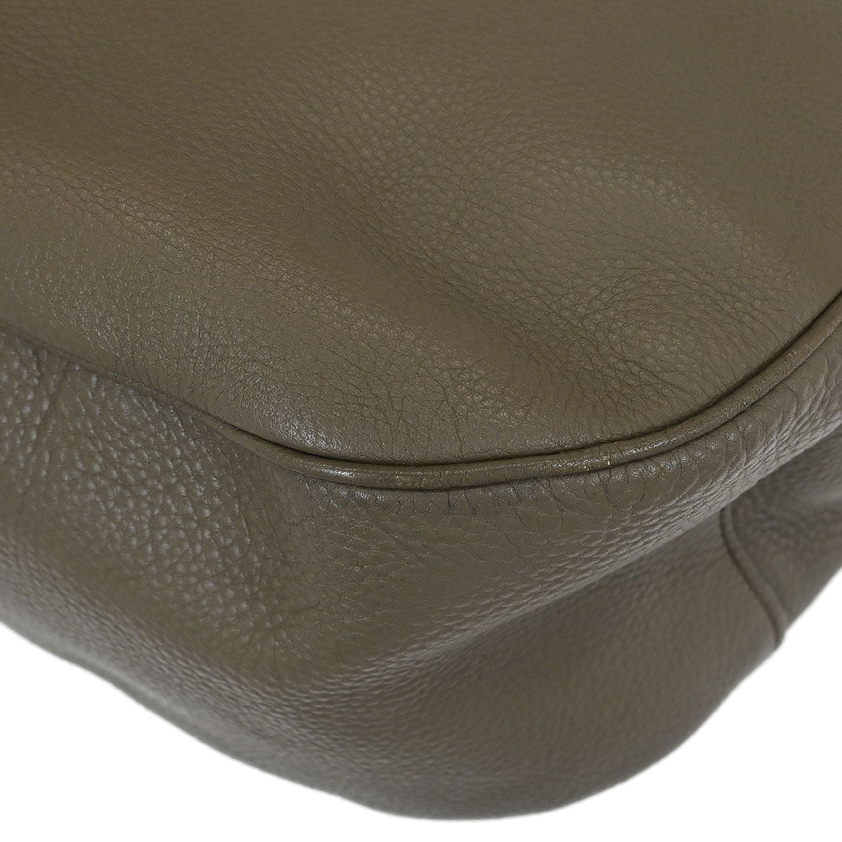 Prada Brown Leather Hobo Shoulder Bag