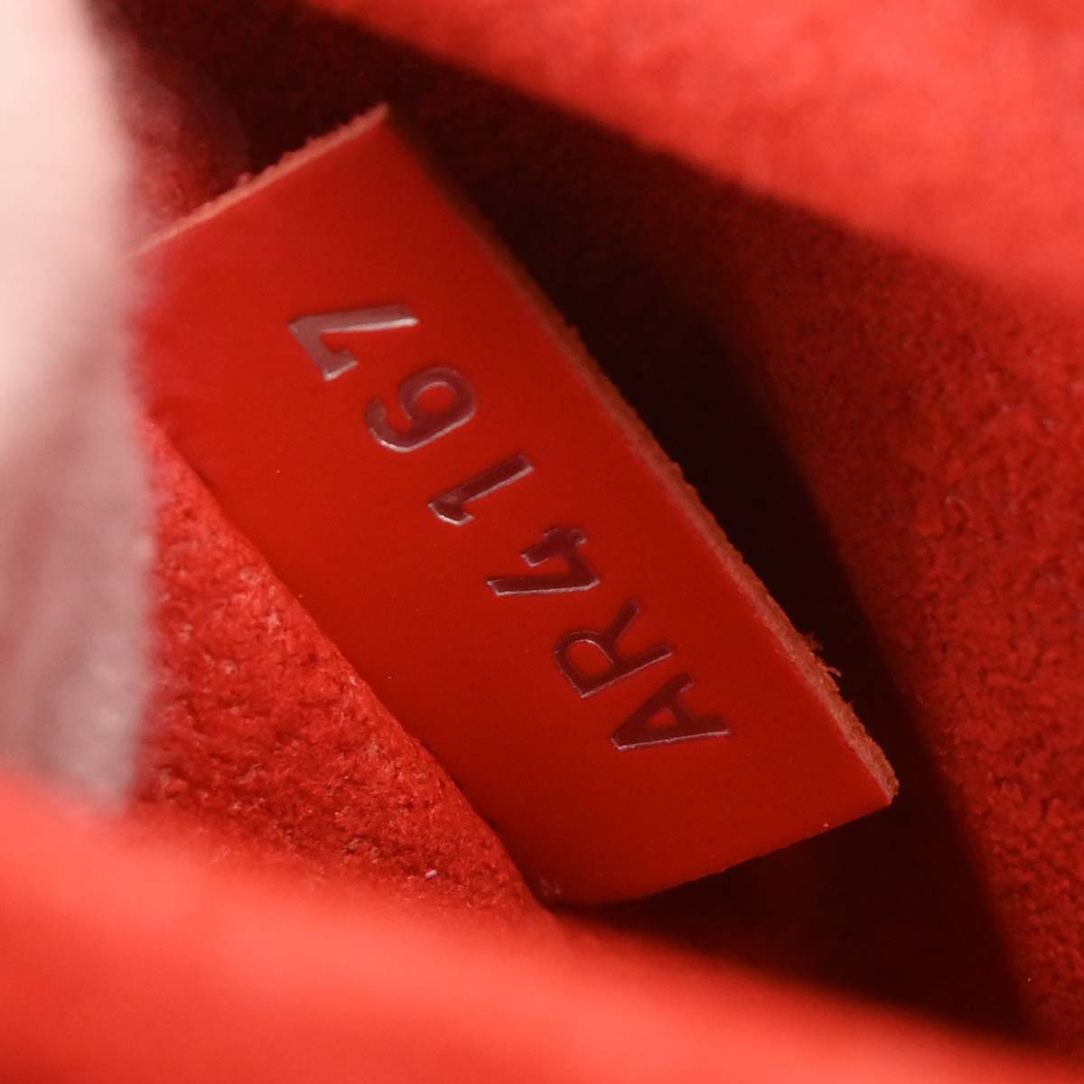 Louis Vuitton Red Epi Studded Twist MM Shoulder Bag M50523