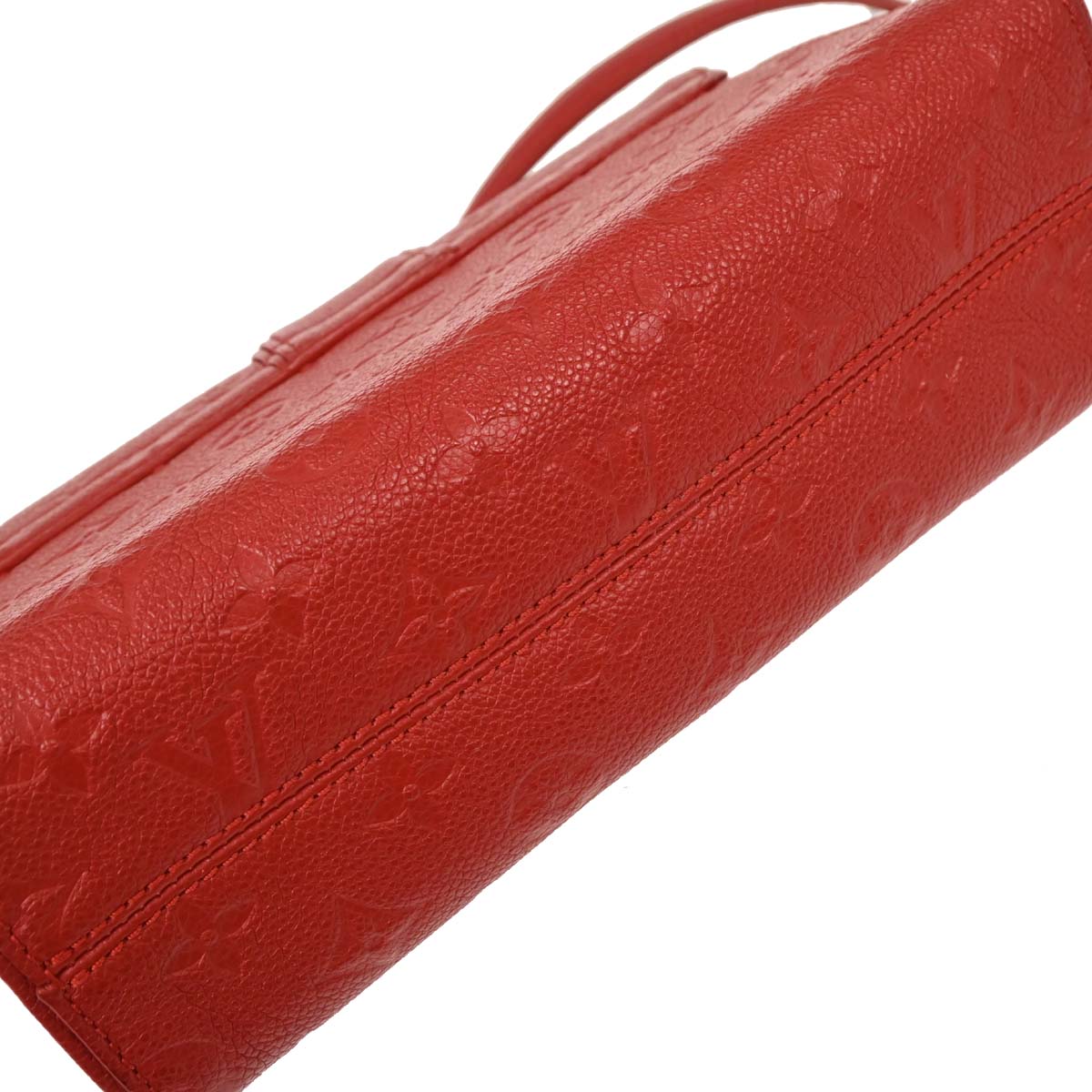 Louis Vuitton Red Monogram Empreinte Saint Sulpice PM M43393