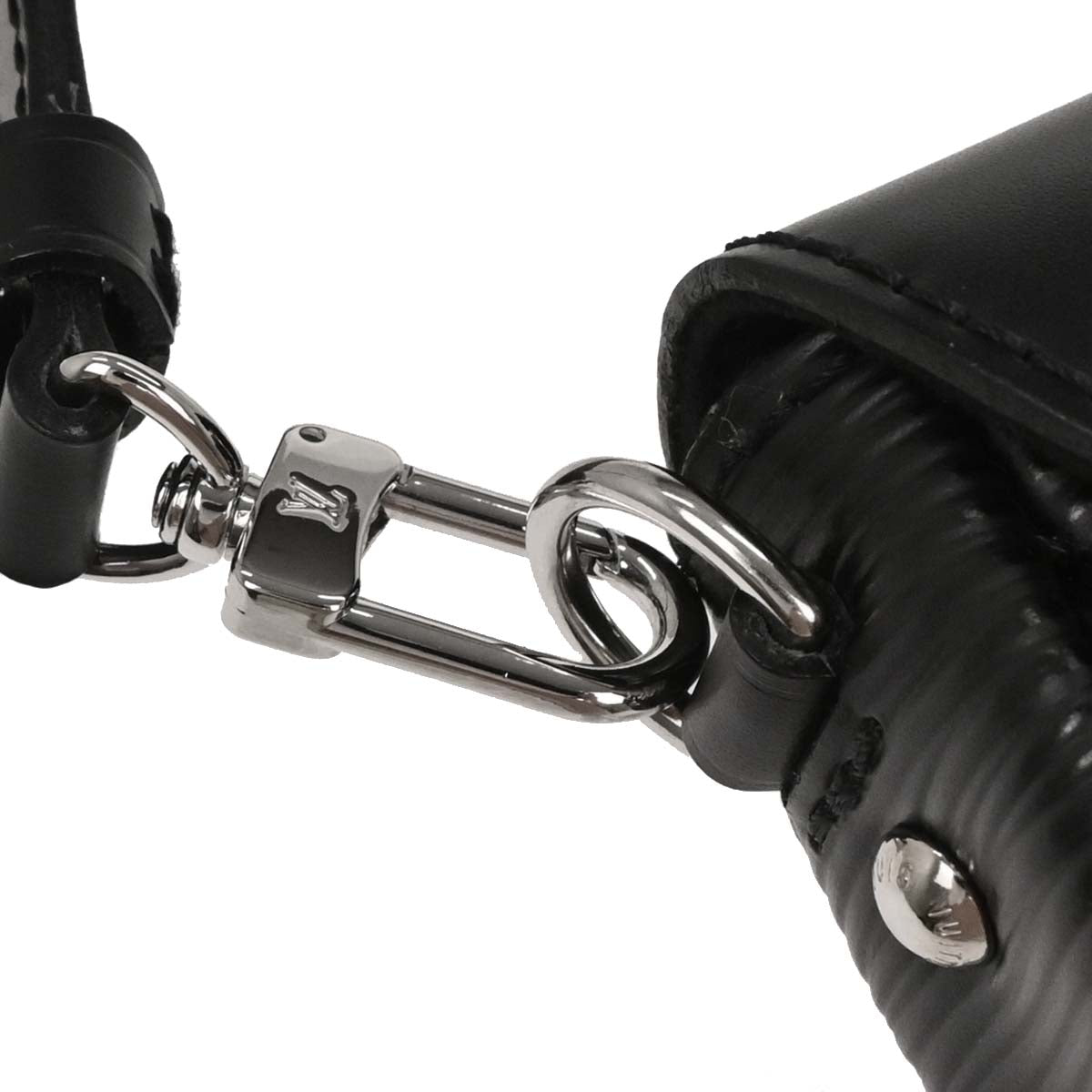 Louis Vuitton Black Epi Pochette Montaigne Handbag M59292