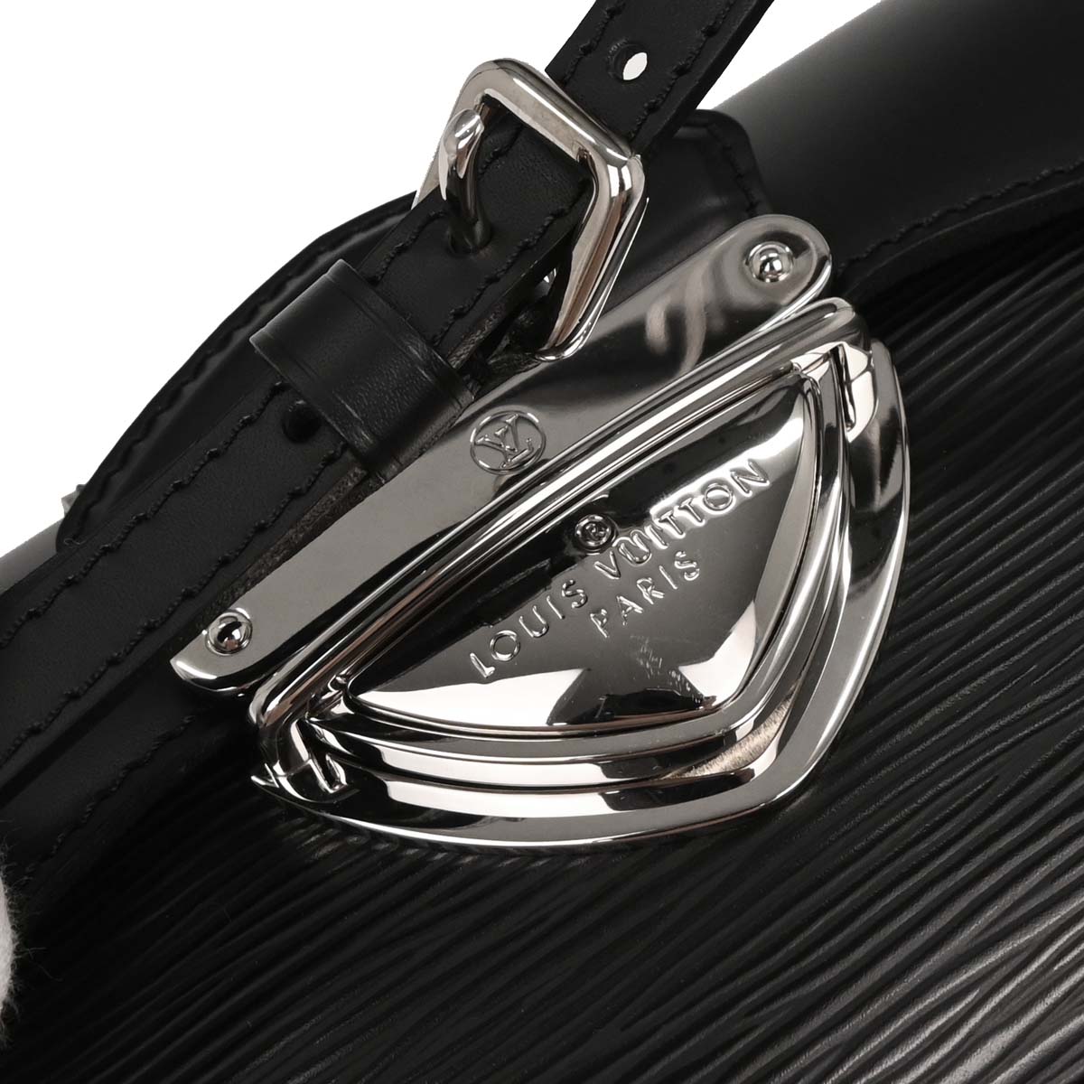 Louis Vuitton Black Epi Pochette Montaigne Handbag M59292