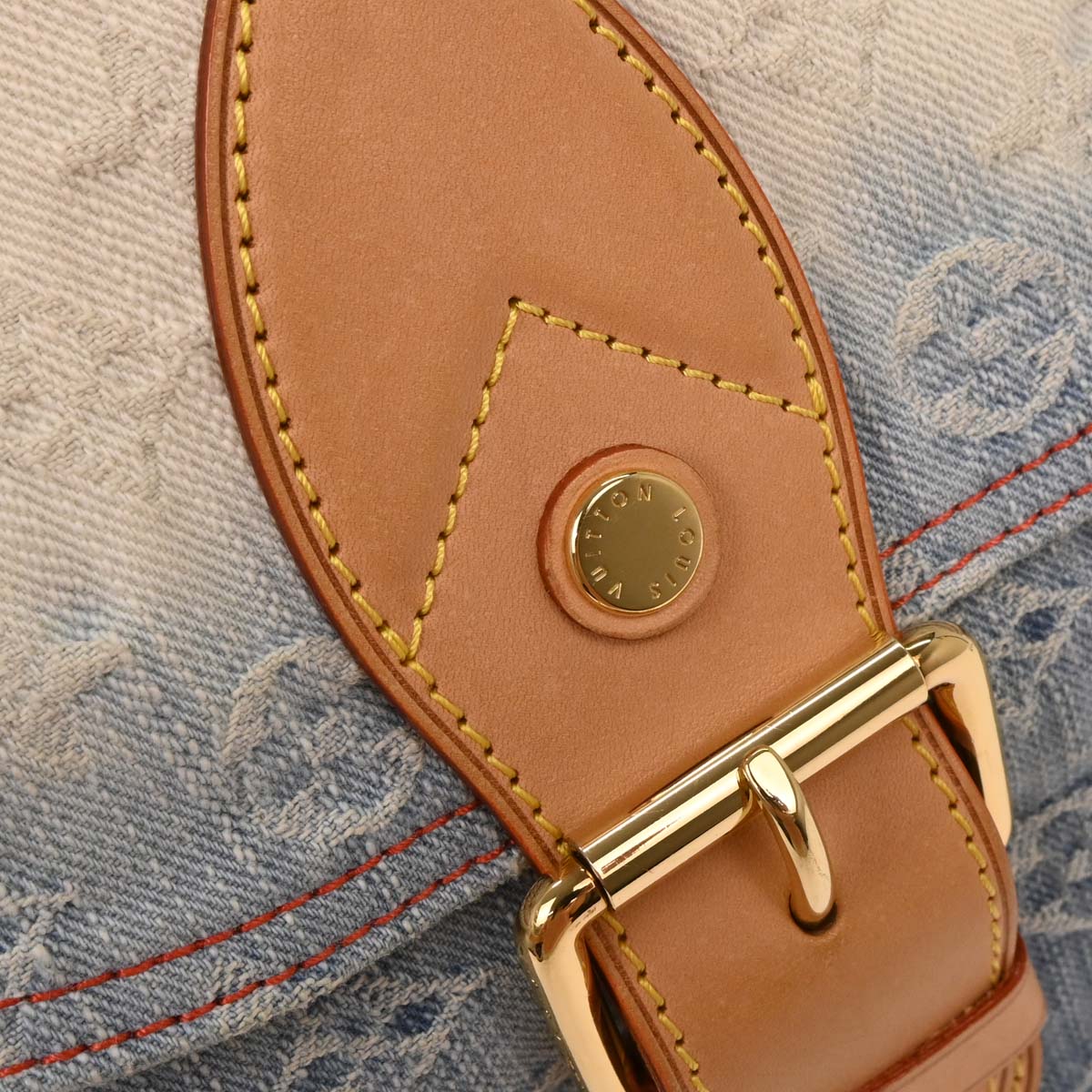 Louis Vuitton Blue Monogram Denim Sunshine Handbag M40416