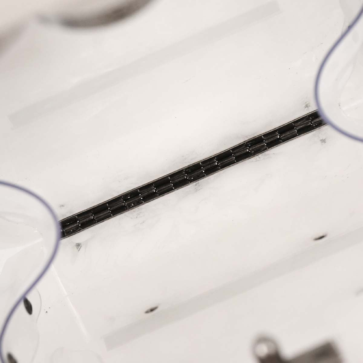 Chanel White Acrylic Perfume Bottle Shoulder Bag