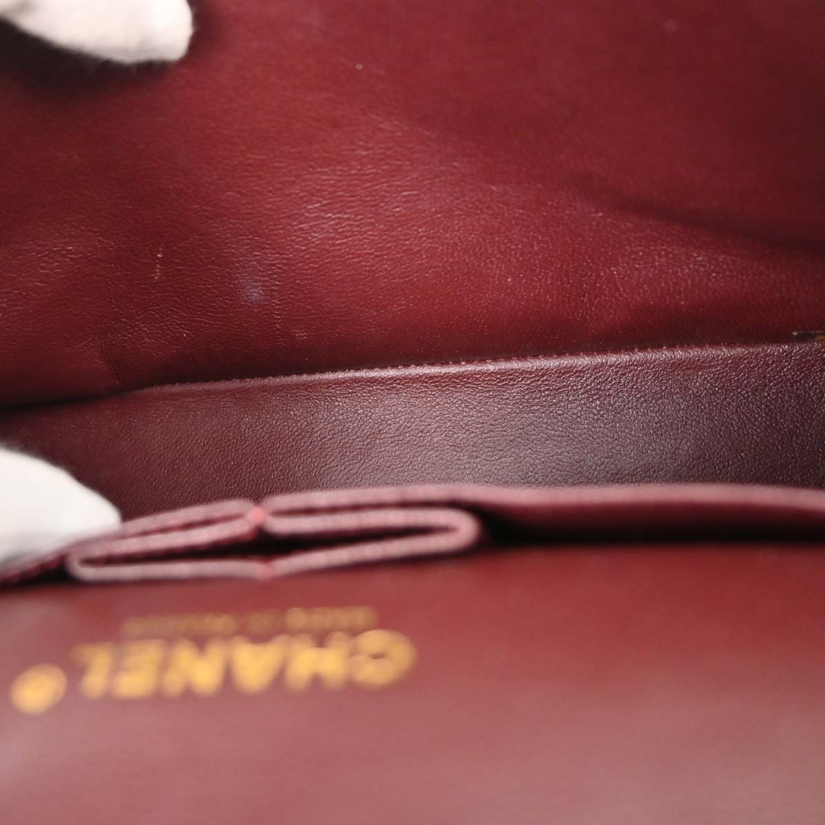 Chanel 2014 Black Caviar Medium Classic Double Flap Shoulder Bag