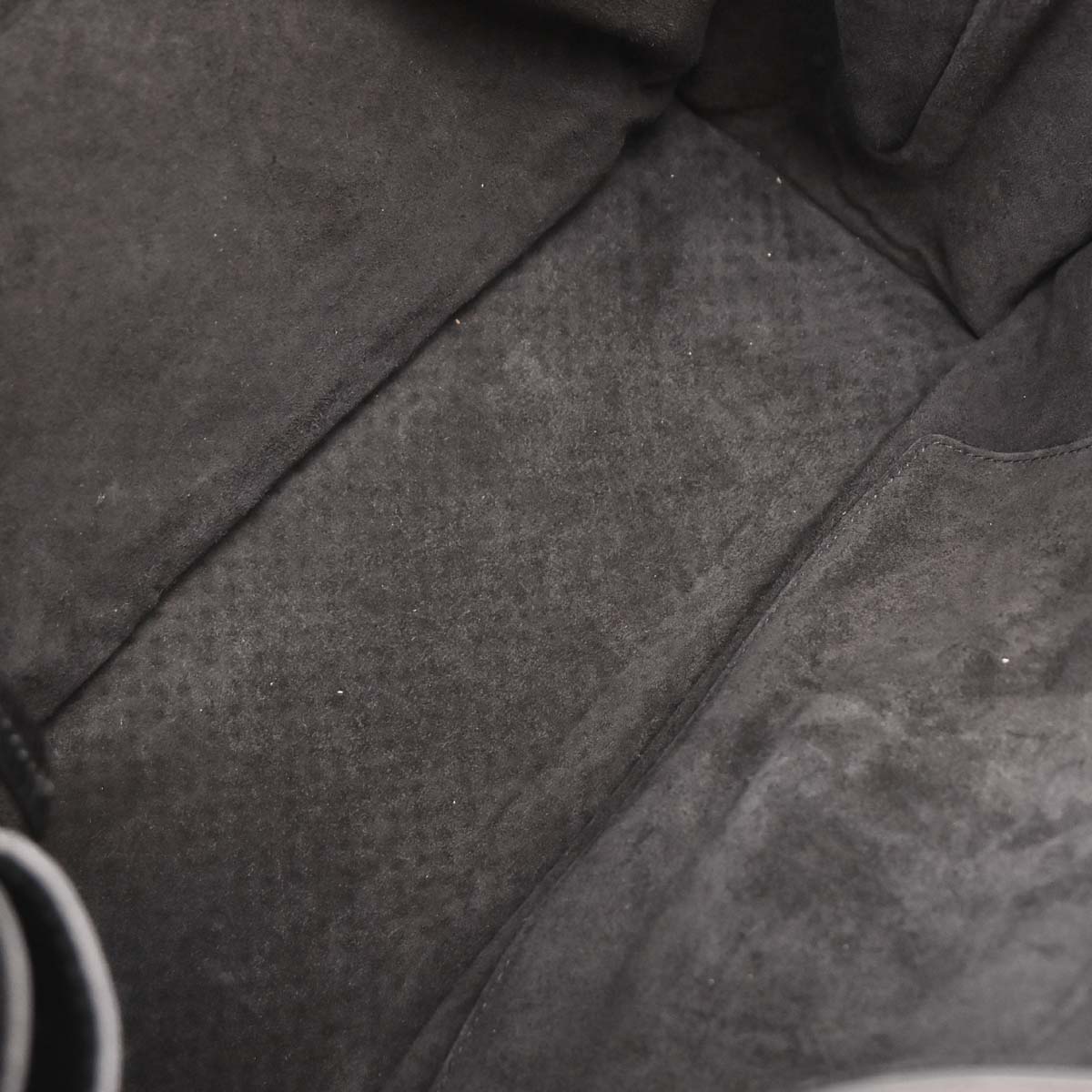 Prada Black Sheepskin Fur Leather Handbag