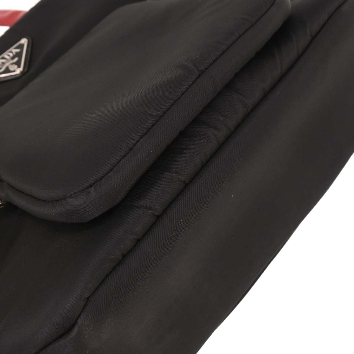 Prada Black Nylon 2way Shoulder Handbag