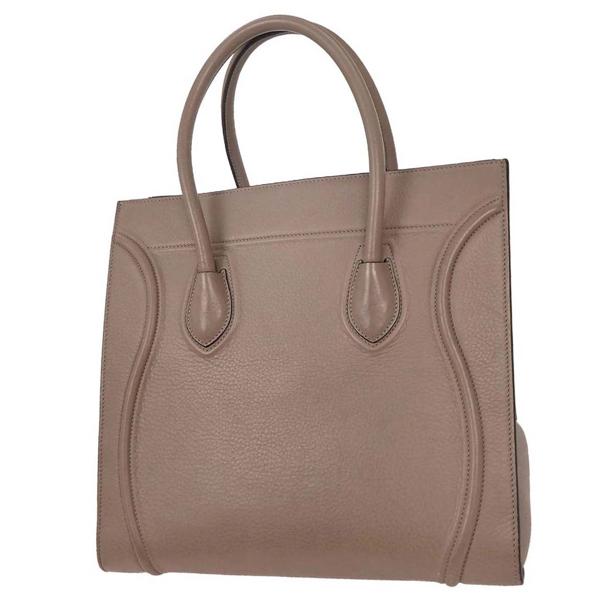Celine Brown Phantom Luggage Tote Bag