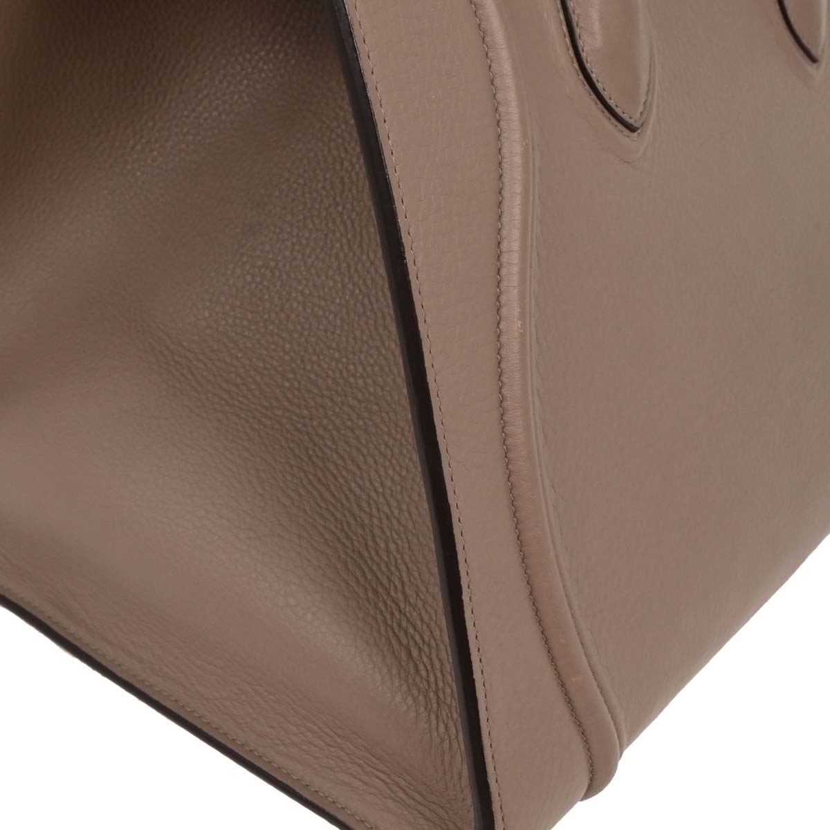 Celine Brown Phantom Luggage Tote Bag